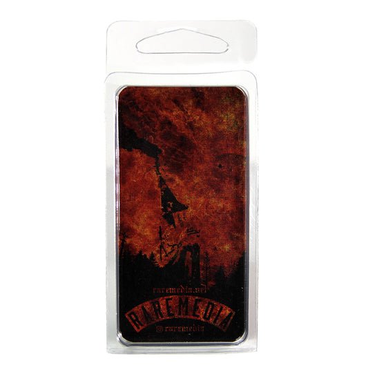 Fantoft Stave Pin - Black & Orange Glow