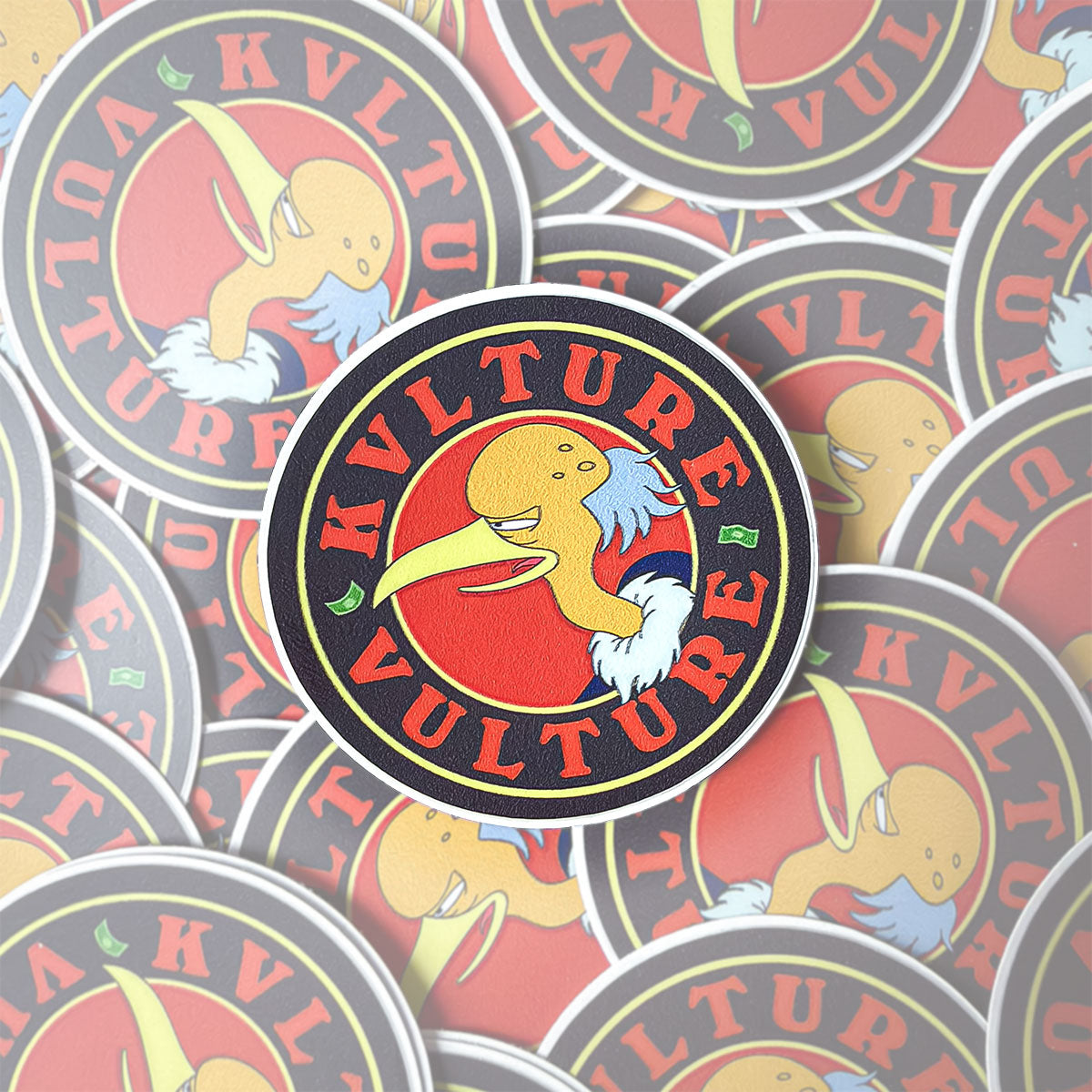 KV Burns Sticker