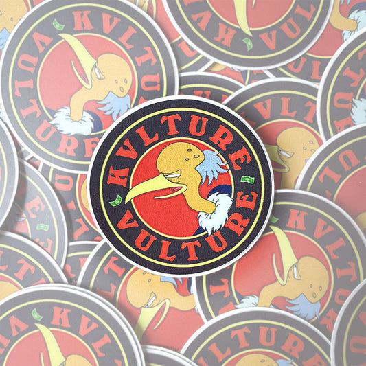 KV Burns Sticker
