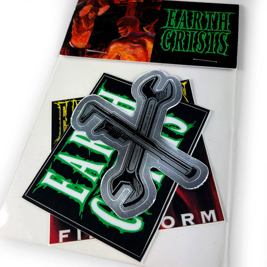 Earth Crisis Stickers (3-pack)