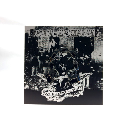 The Path of Resistance - The Chain - Silver Enamel Pin