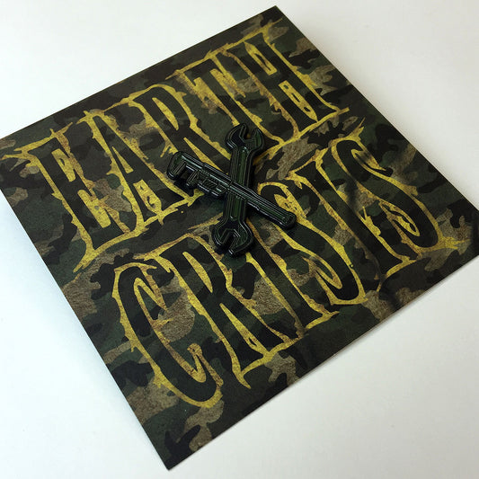 Earth Crisis Camo Wrenches Enamel Pin