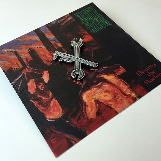 Earth Crisis Wrenches Die Struck Pin